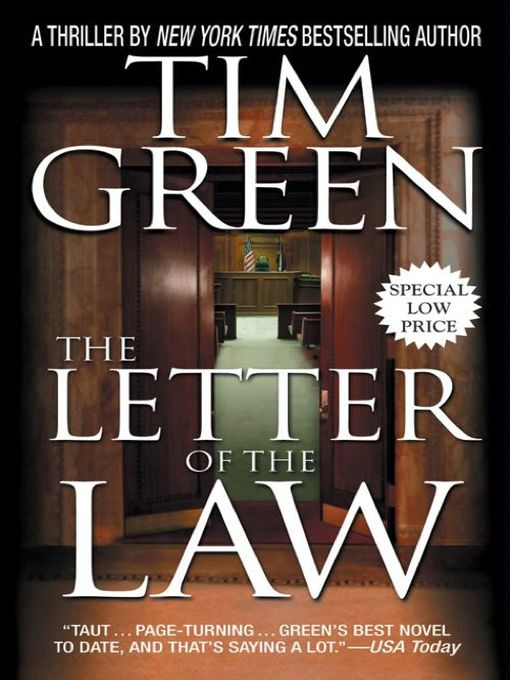 Title details for The Letter of the Law by Tim Green - Available